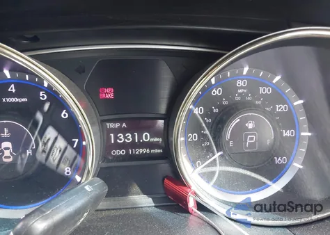 2013 Hyundai Sonata Se z USA, uszkodzony, nr VIN 5NPEC4AC2DH644363